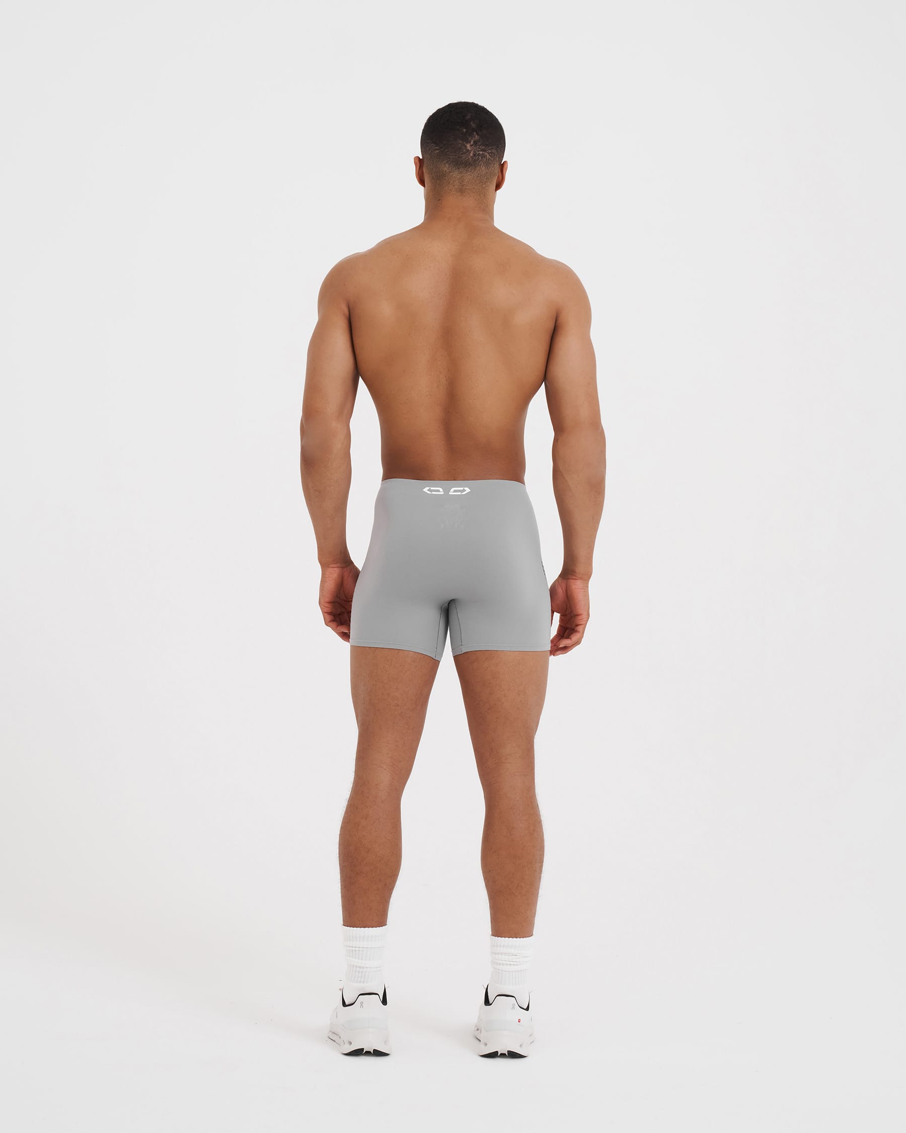 Apex React XP 5" Muscle Mirroring™ Performance Boxer - Gray