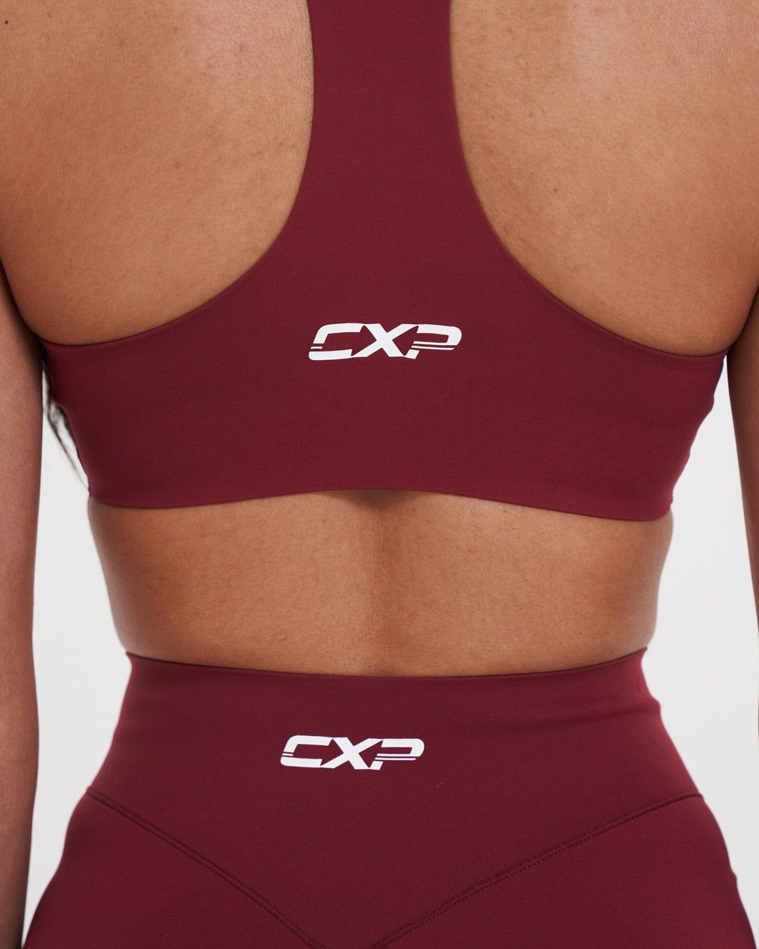 Sculpt Me Sports Bra - Deep Ruby