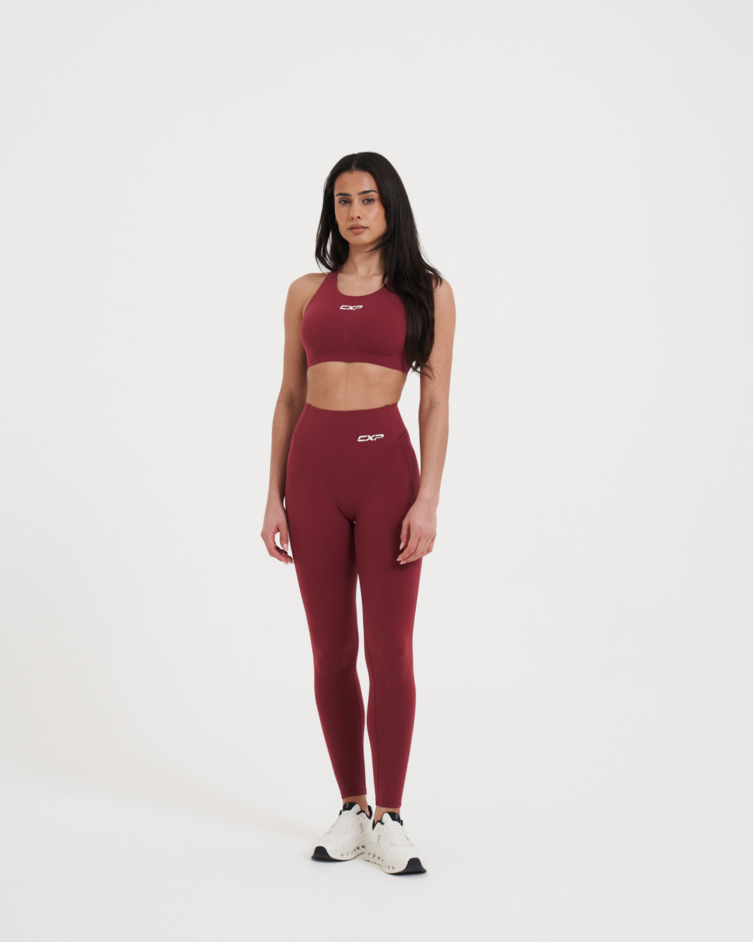 Sculpt Me Sports Bra - Deep Ruby