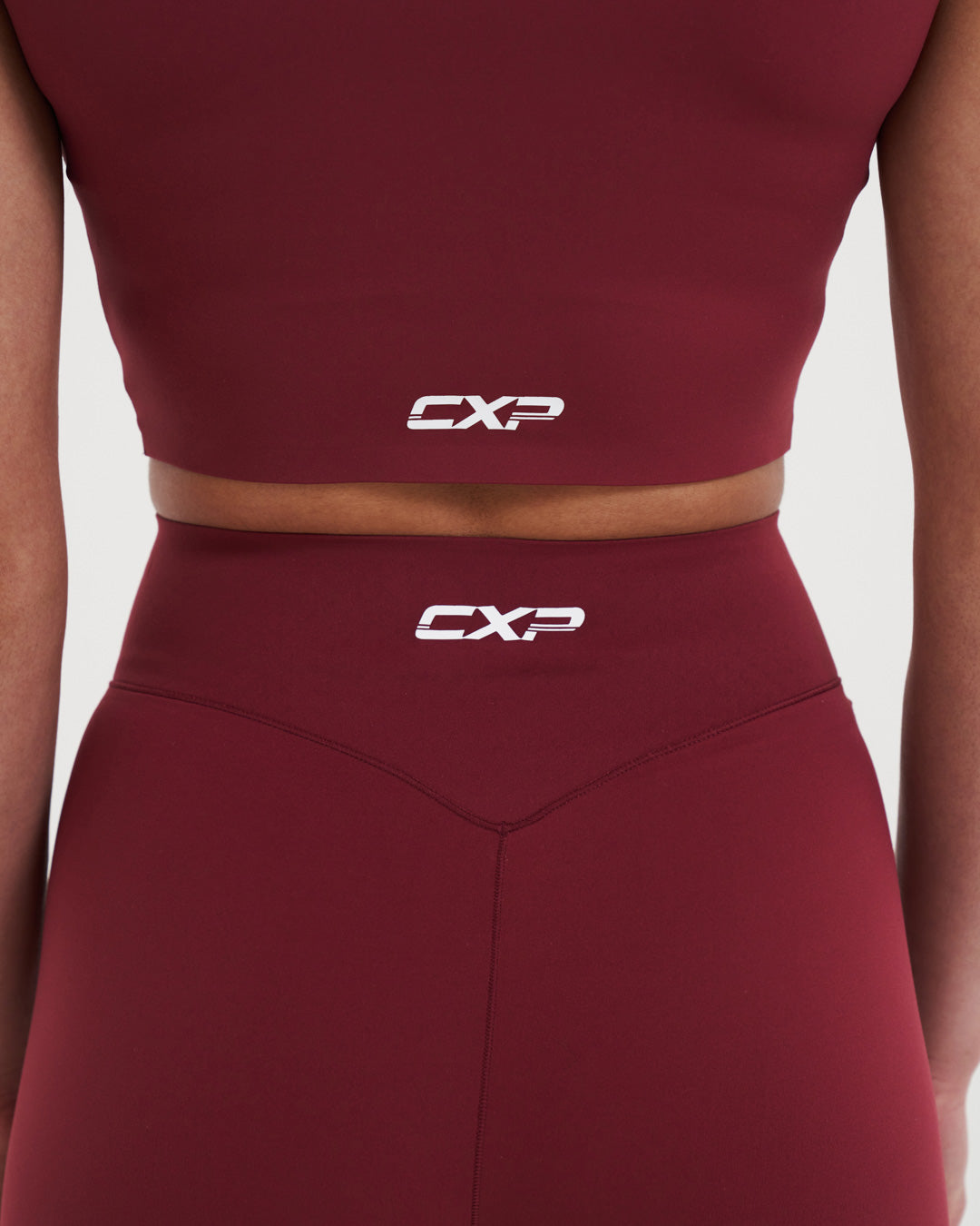 Sculpt Me Baby Tee - Deep Ruby