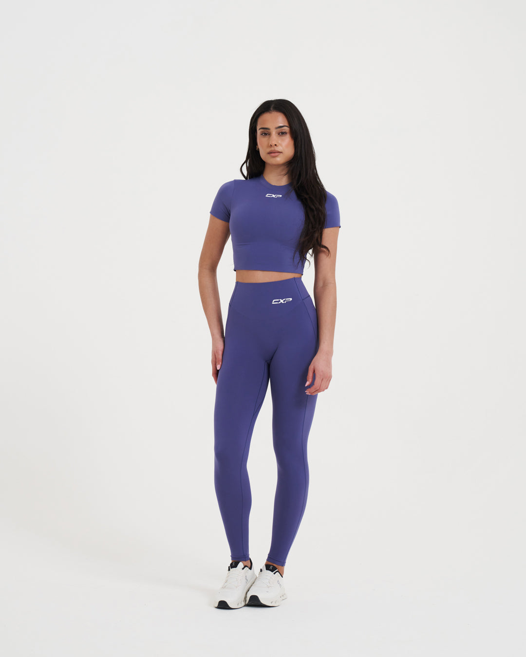 Sculpt Me Baby Tee - Purple Rush