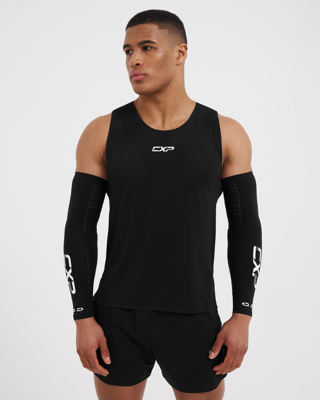 Apex Muscle Mirroring™ Compression Arm Sleeve - Black