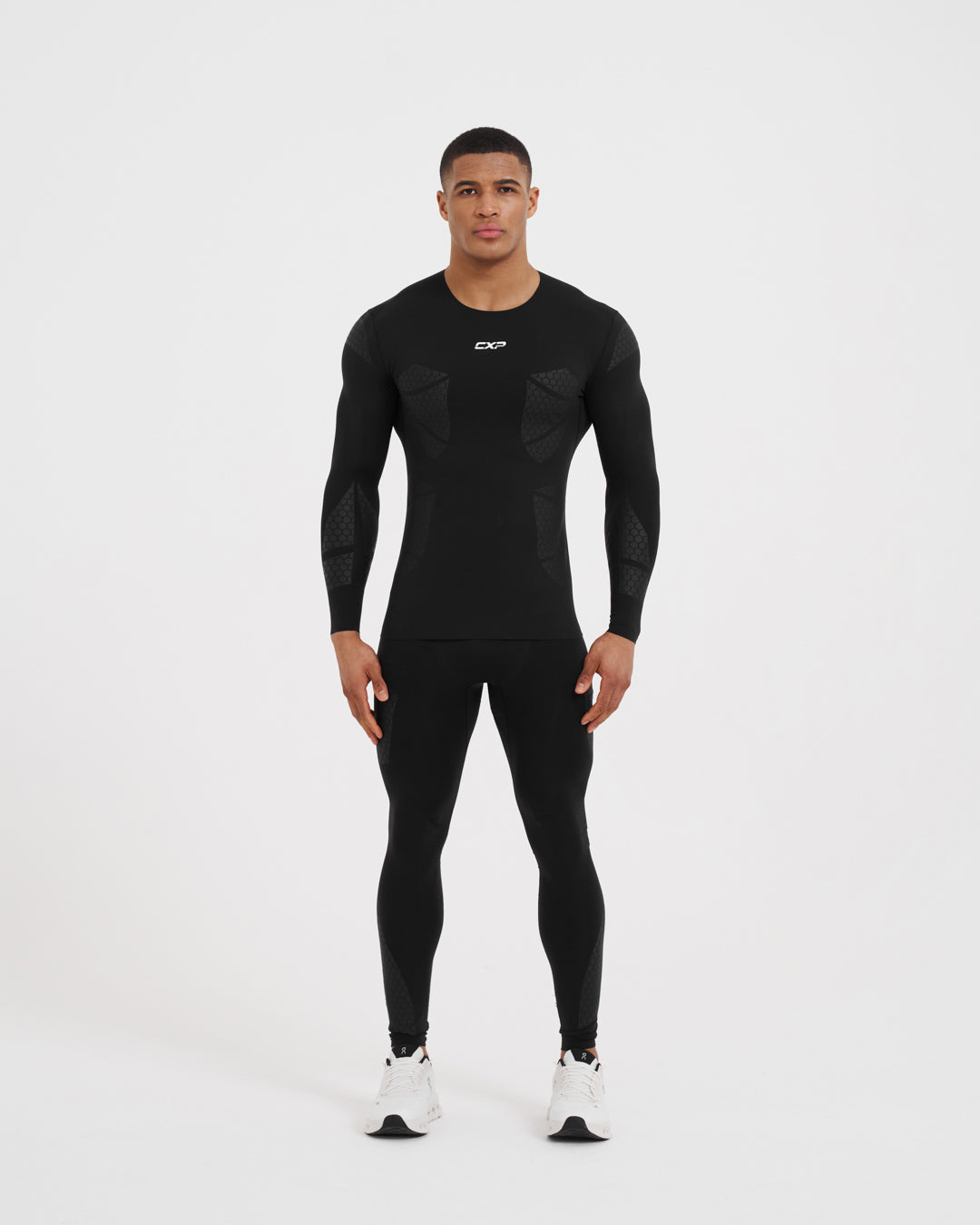 Apex Muscle Mirroring™ Compression Leggings - Black