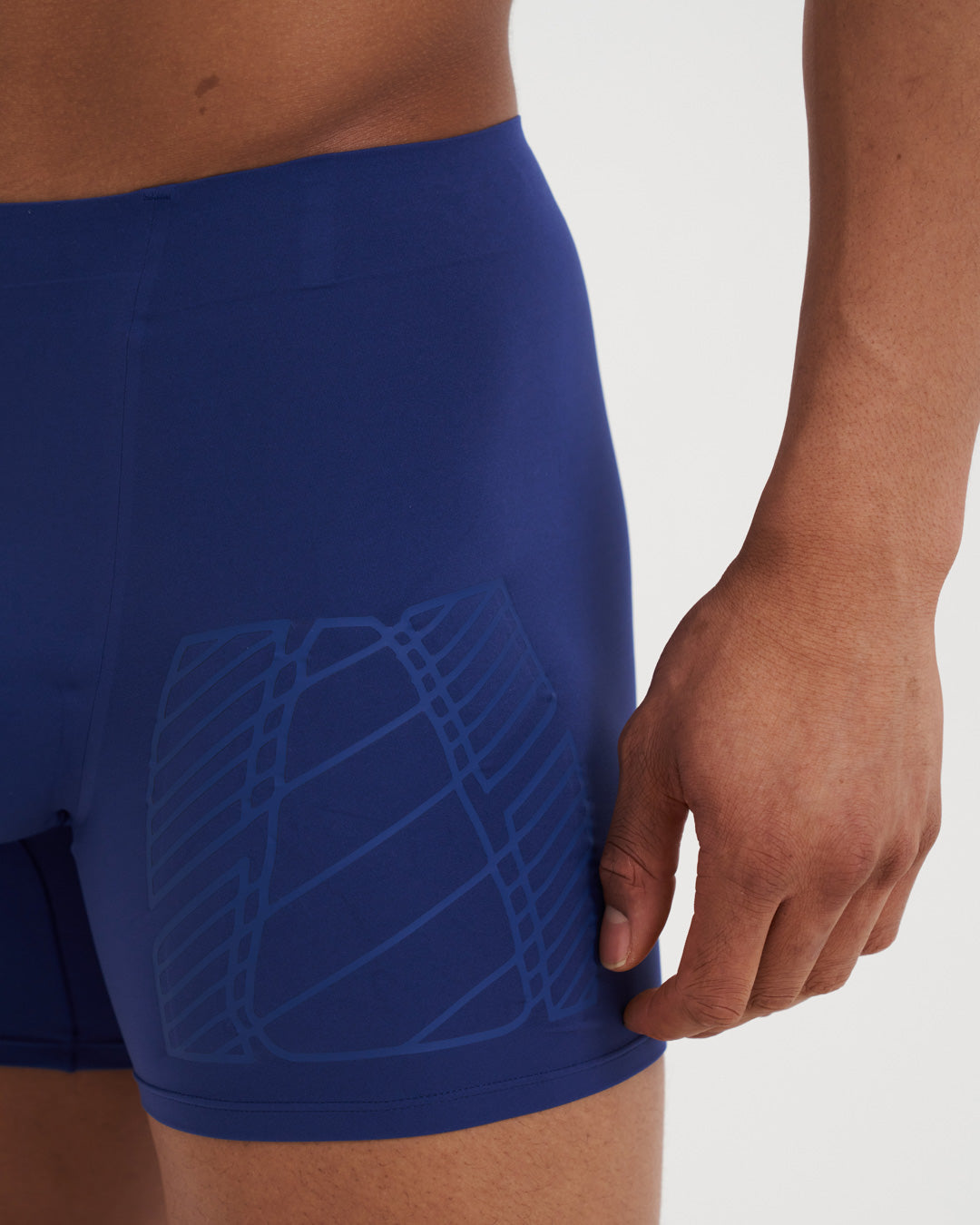 Apex React XP 5" Muscle Mirroring™ Performance Boxer - Blue