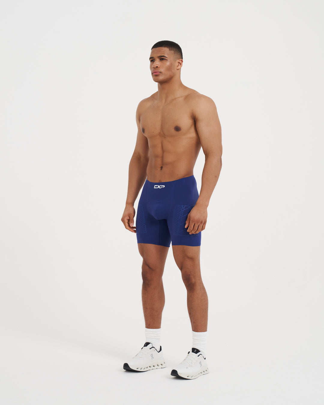 Apex React XP 7" Muscle Mirroring™ Performance Boxer - Blue