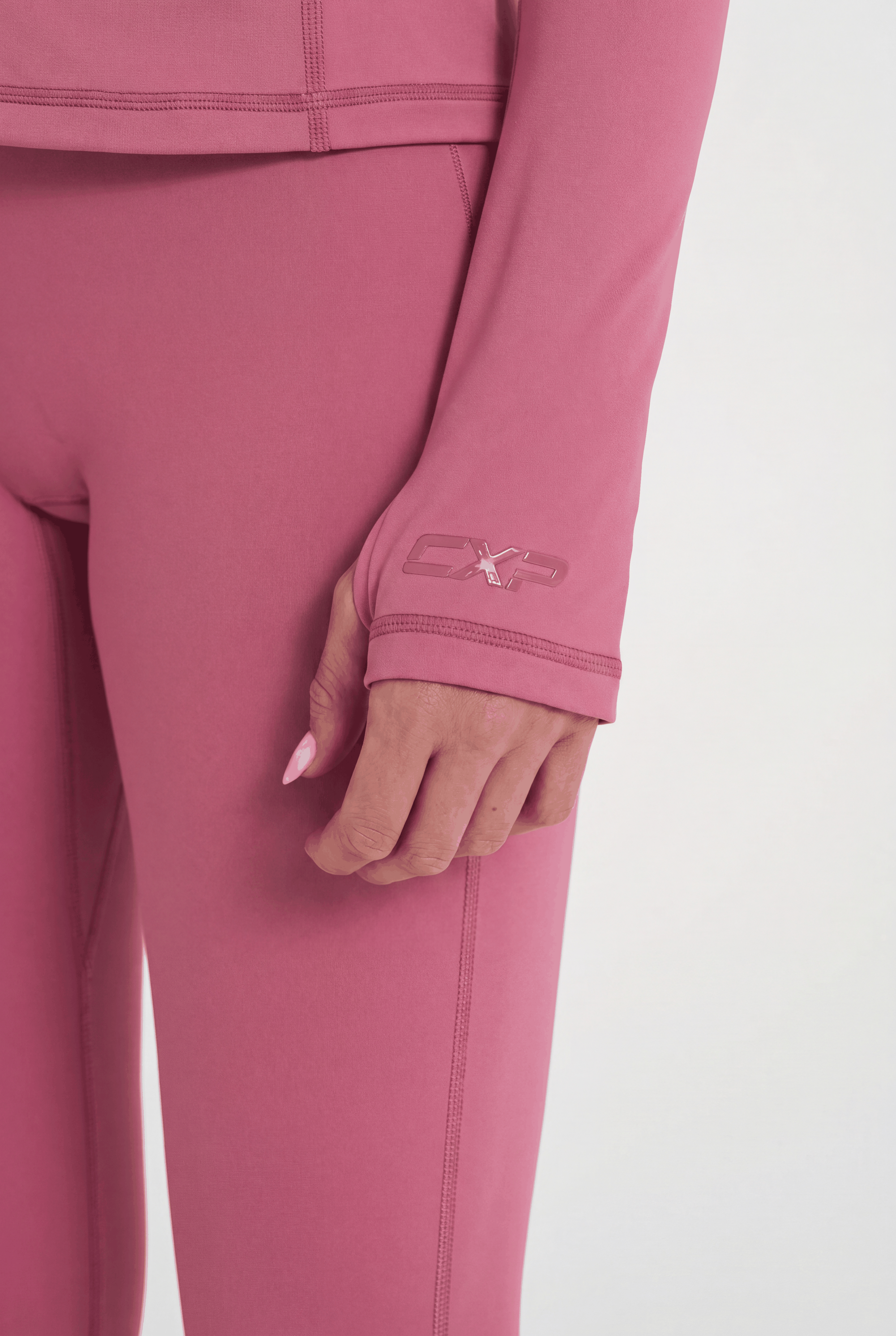 Sculpt Me Zip Jacket - Blush Pink