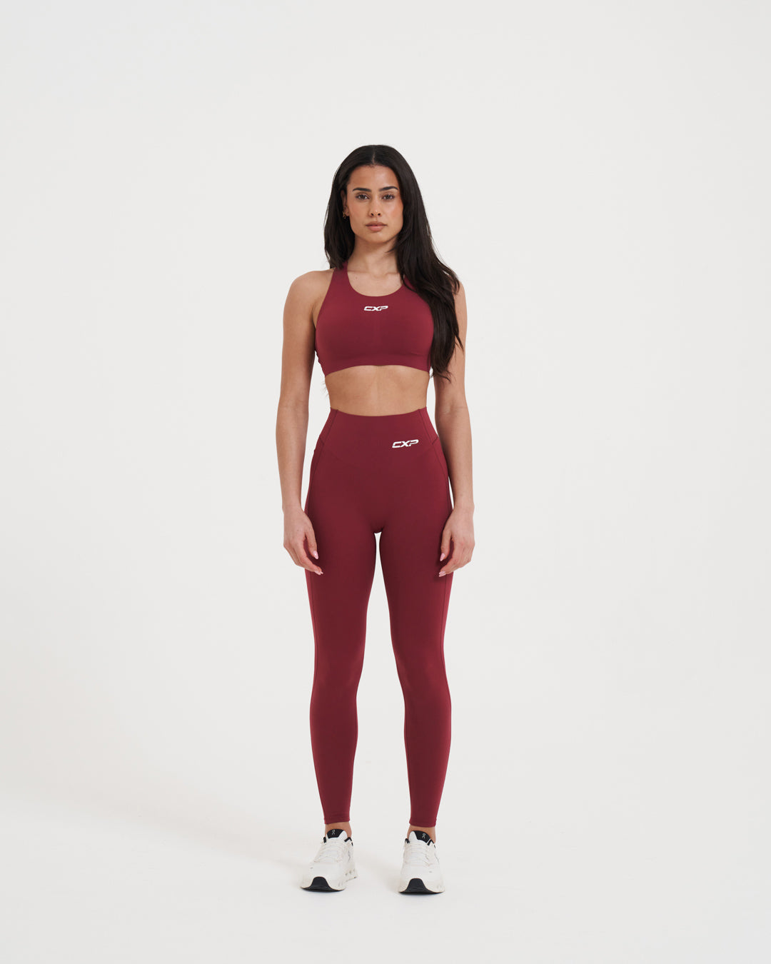 Sculpt Me Leggings – Comfiband™ - Deep Ruby