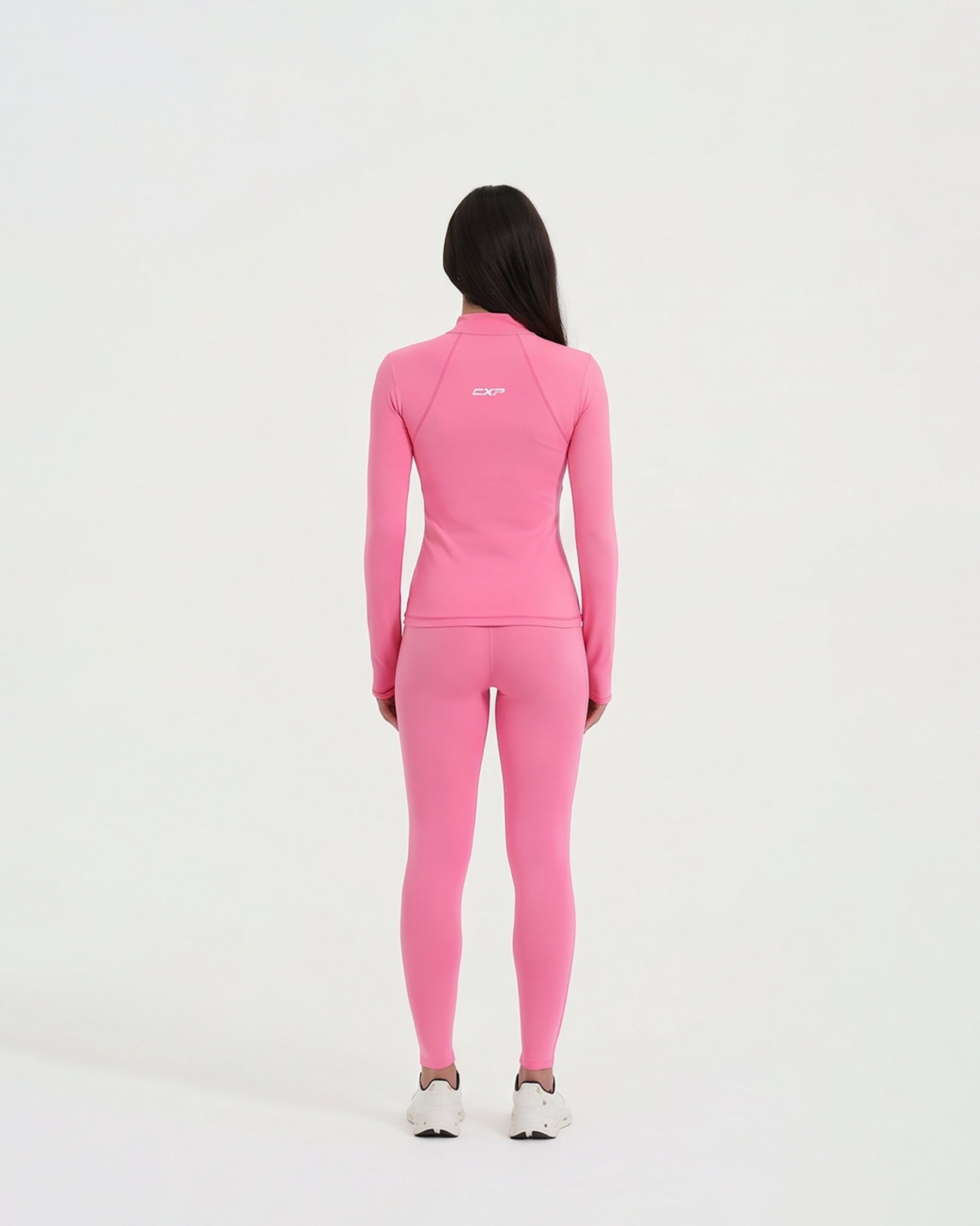 Sculpt Me Zip Jacket - Blush Pink