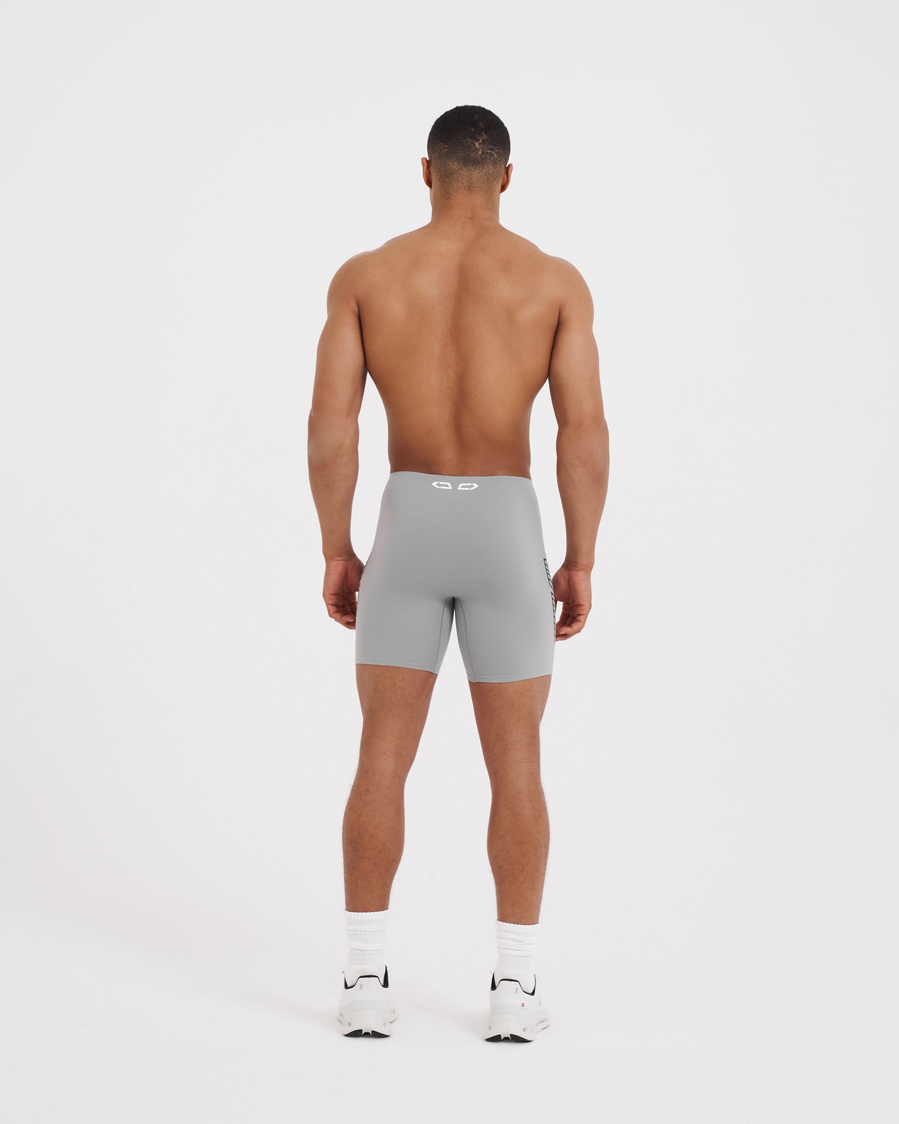 Apex React XP 7" Muscle Mirroring™ Performance Boxer - Gray