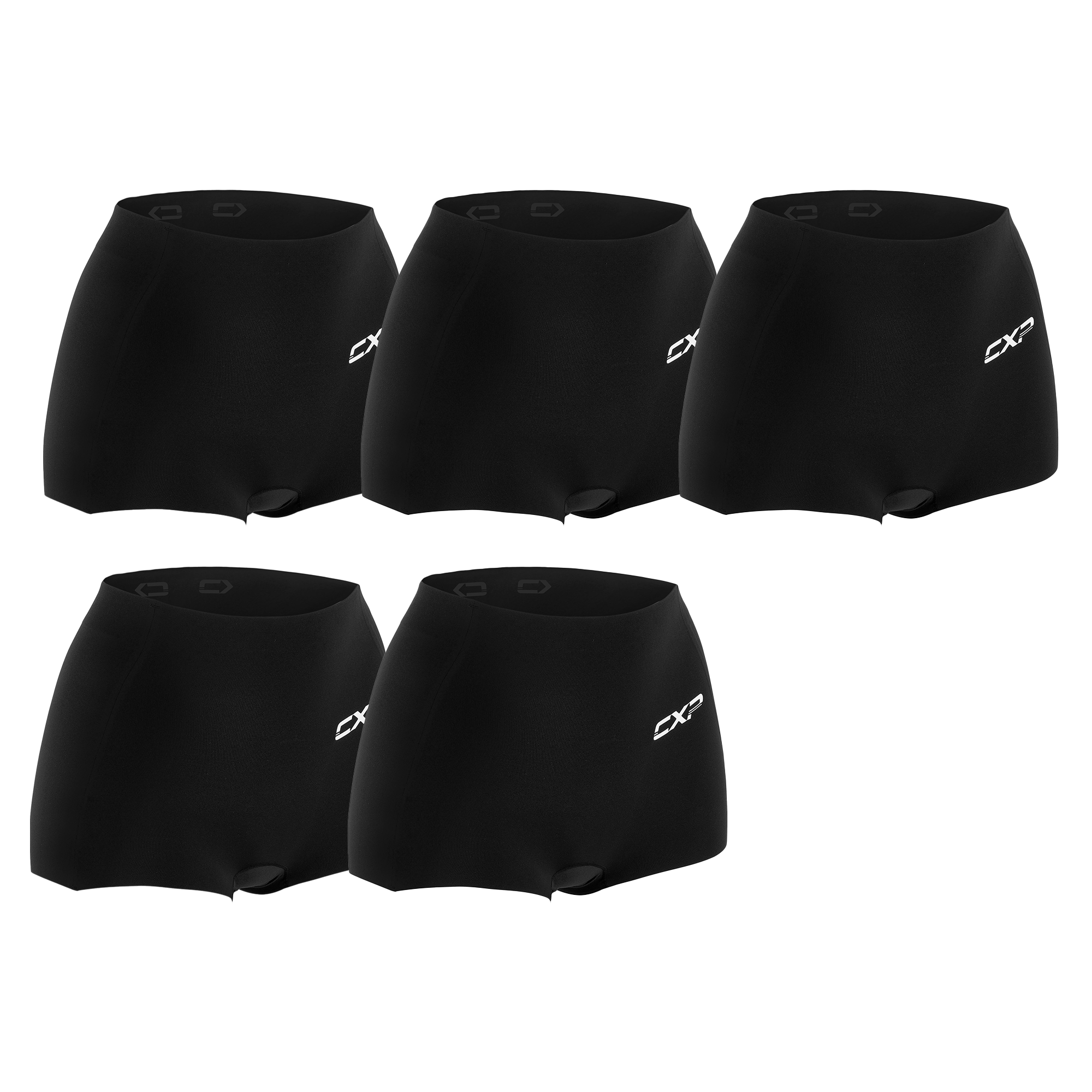 Endurance 2" Black 5 Pack