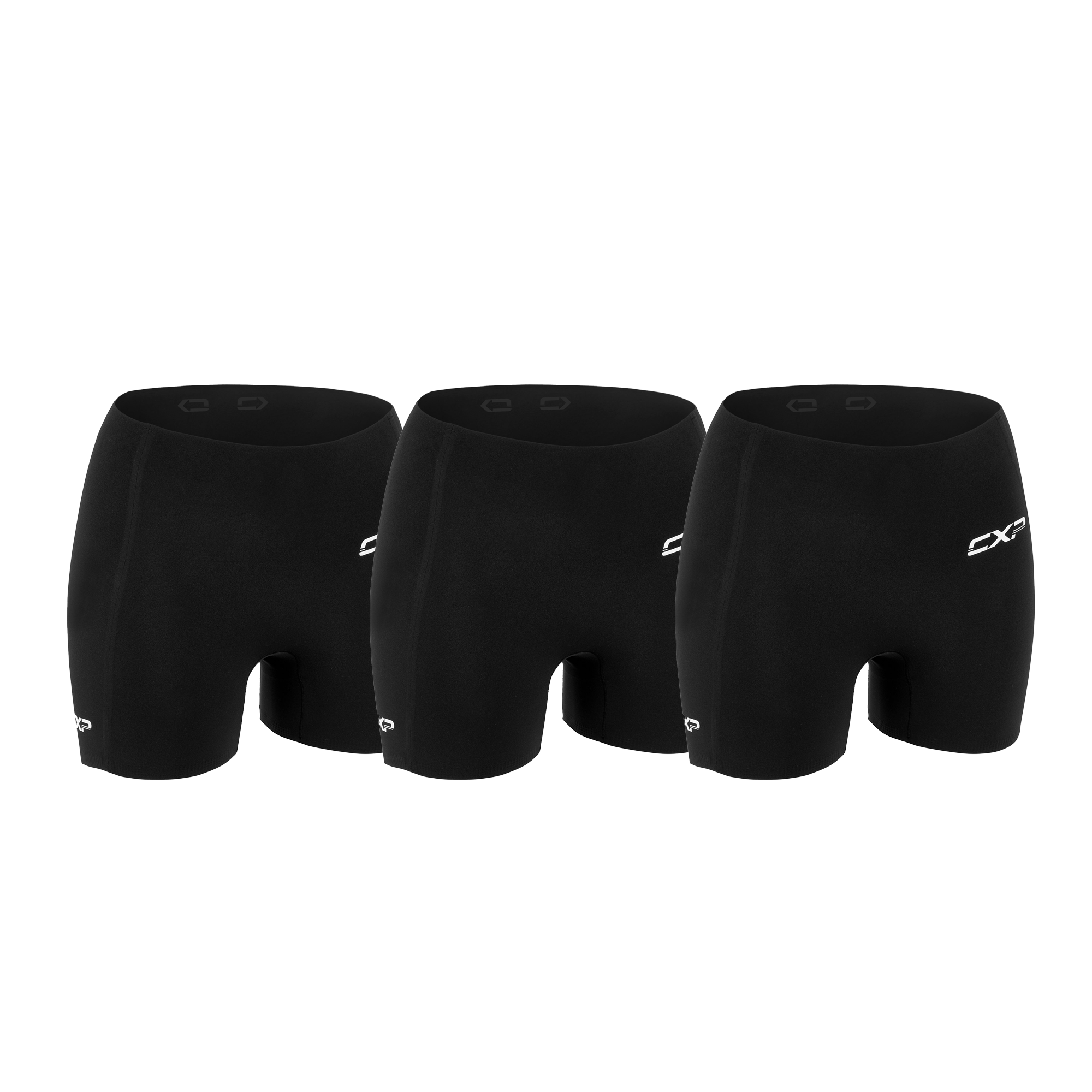 Endurance 4" Black 3 Pack