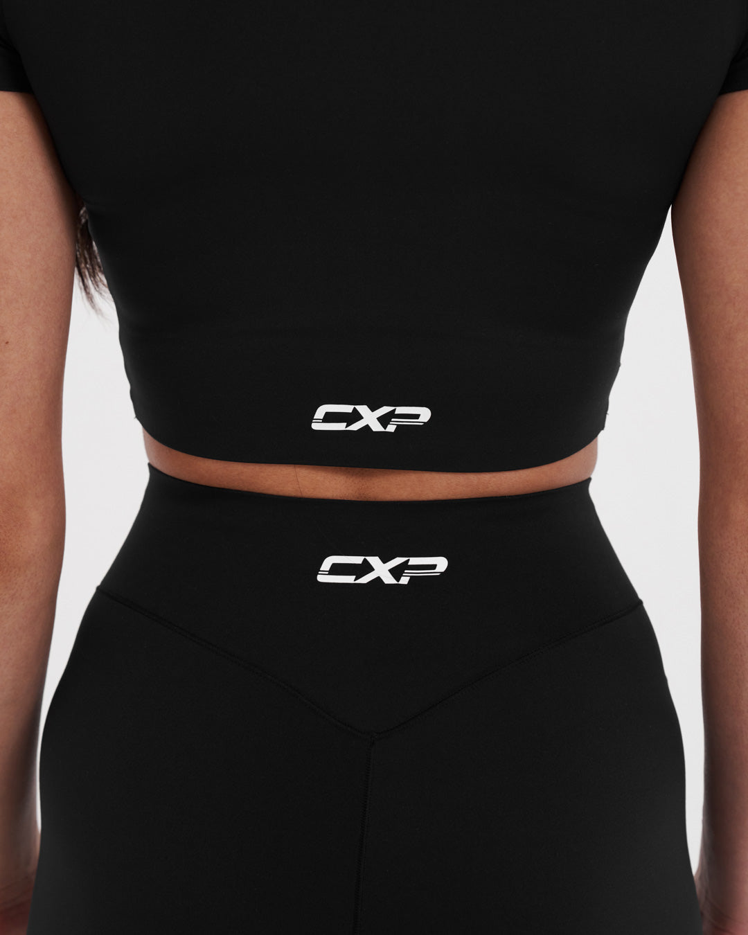 Sculpt Me Baby Tee - Black