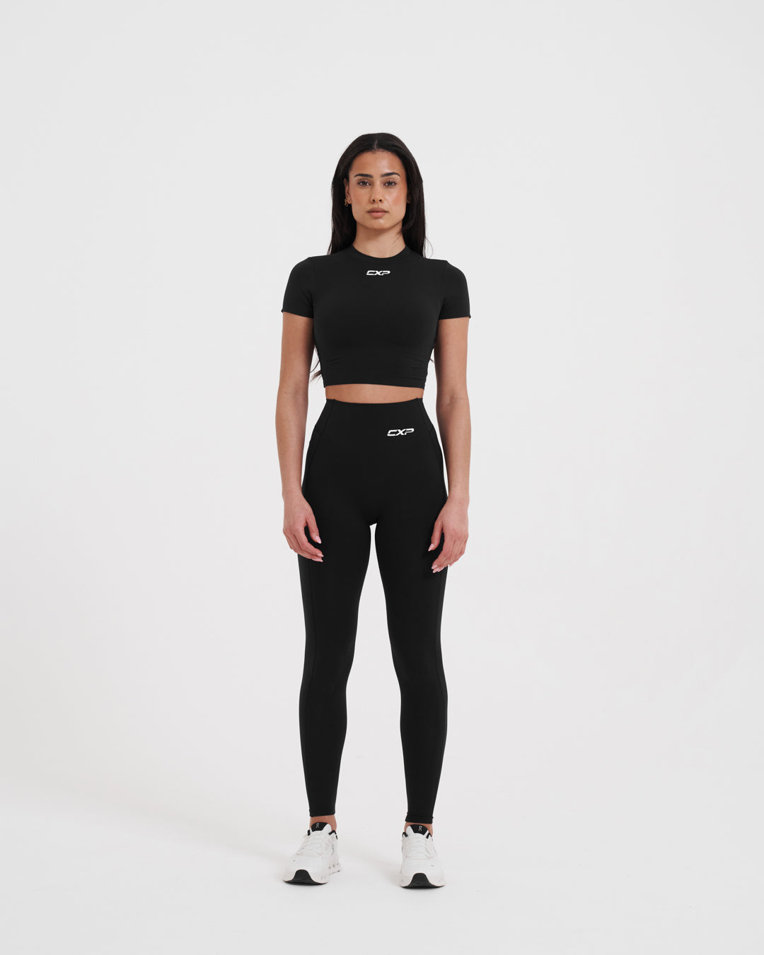 Sculpt Me Baby Tee - Black