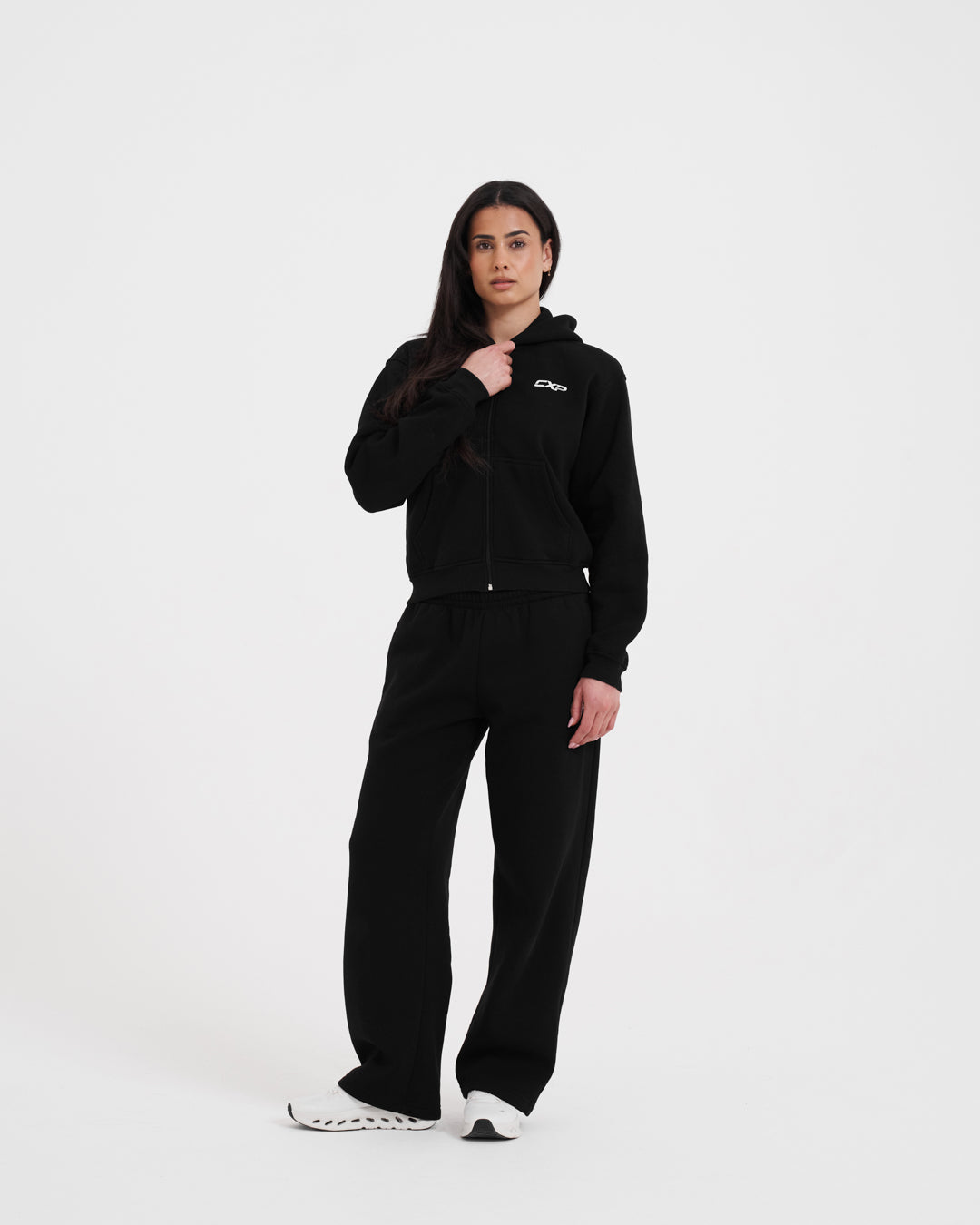 Chill Me Wide-Leg Jogger - Black