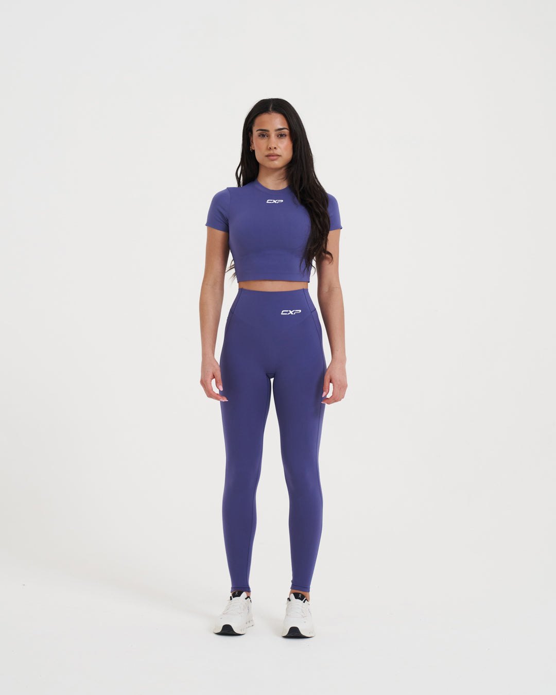 Sculpt Me Baby Tee - Purple Rush