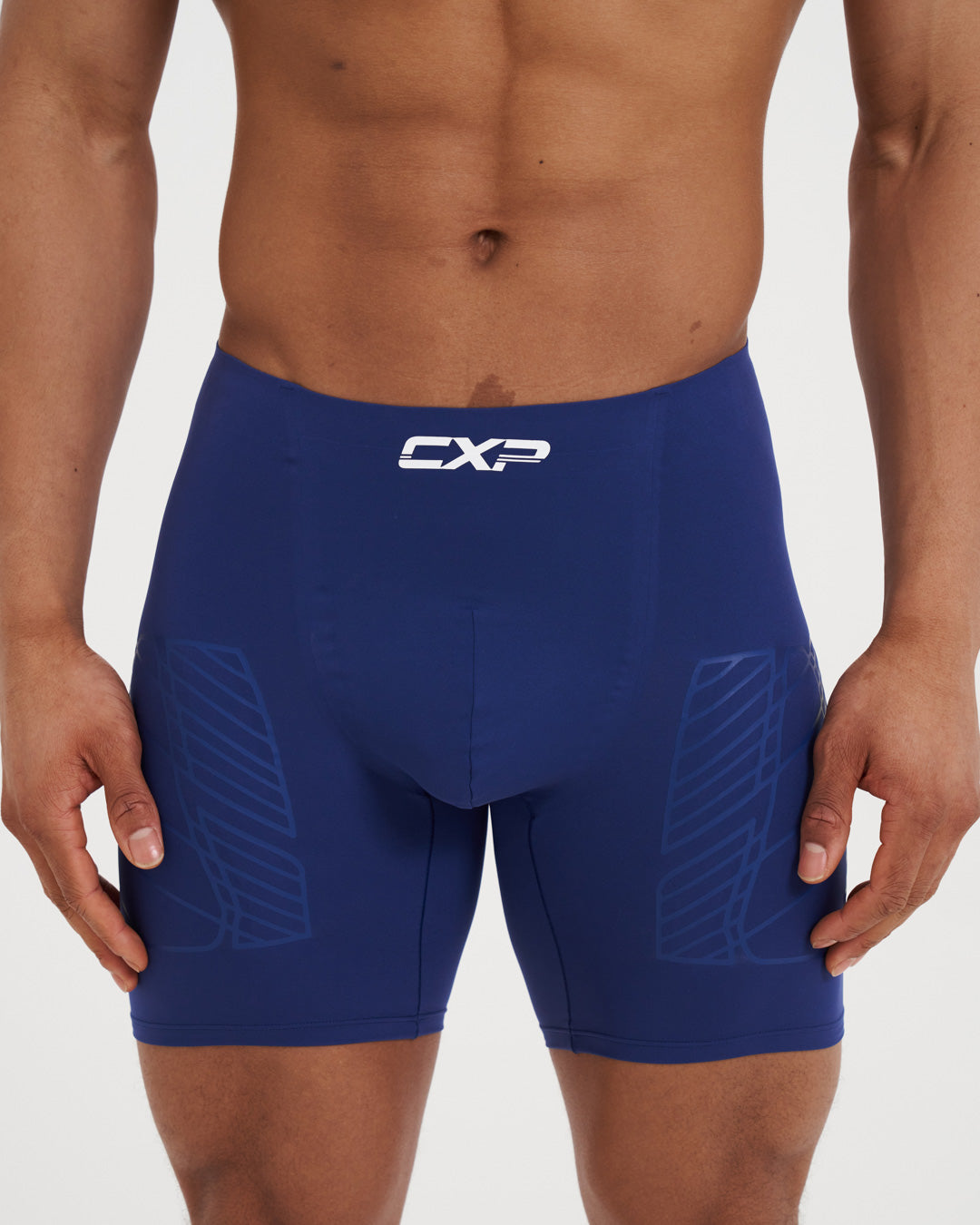 Apex React XP 7" Muscle Mirroring™ Performance Boxer - Blue