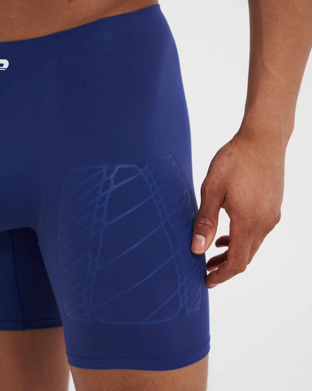 Apex React XP 7" Muscle Mirroring™ Performance Boxer - Blue