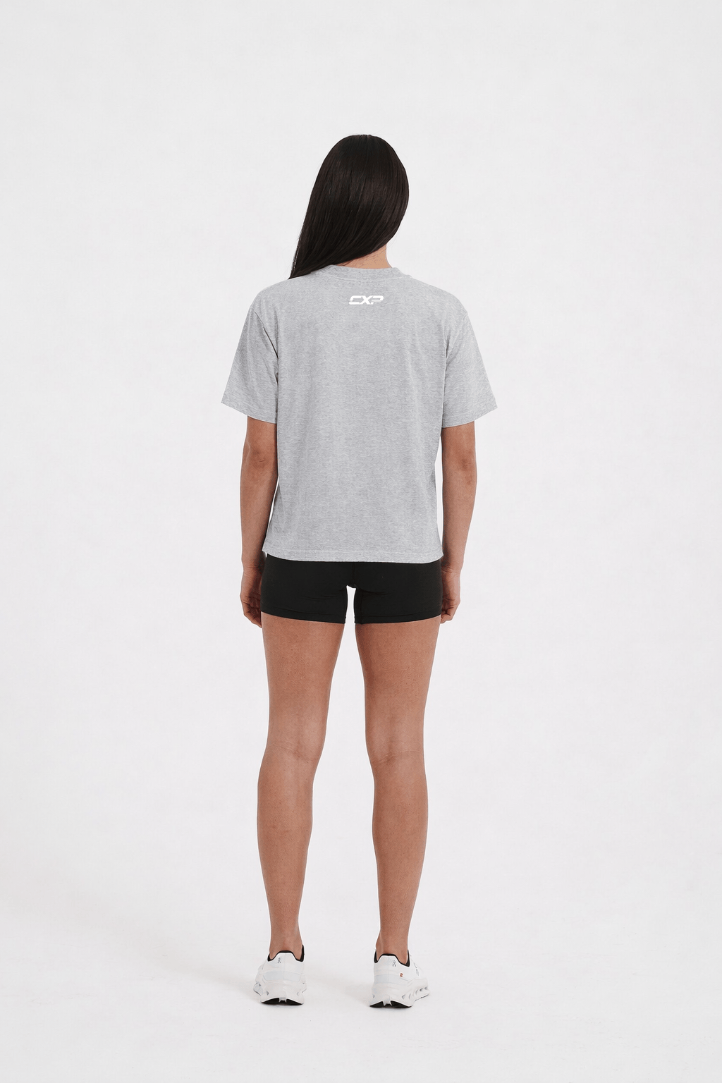 Chill Me Oversized T-shirt - Gray Marl