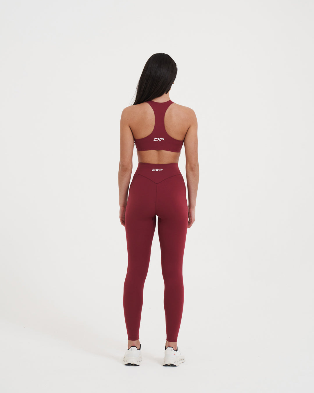 Sculpt Me Leggings – Comfiband™ - Deep Ruby