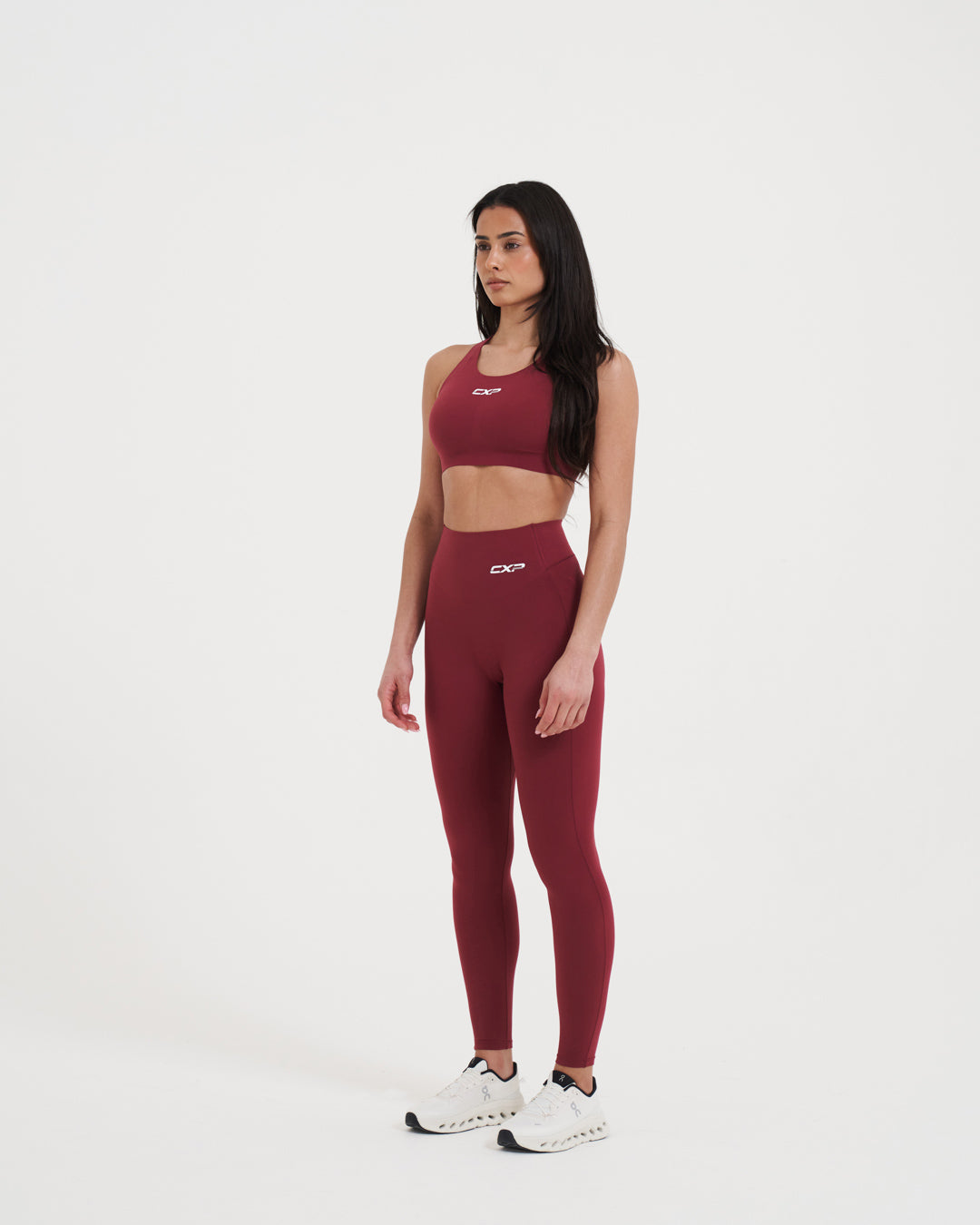Sculpt Me Leggings – Comfiband™ - Deep Ruby