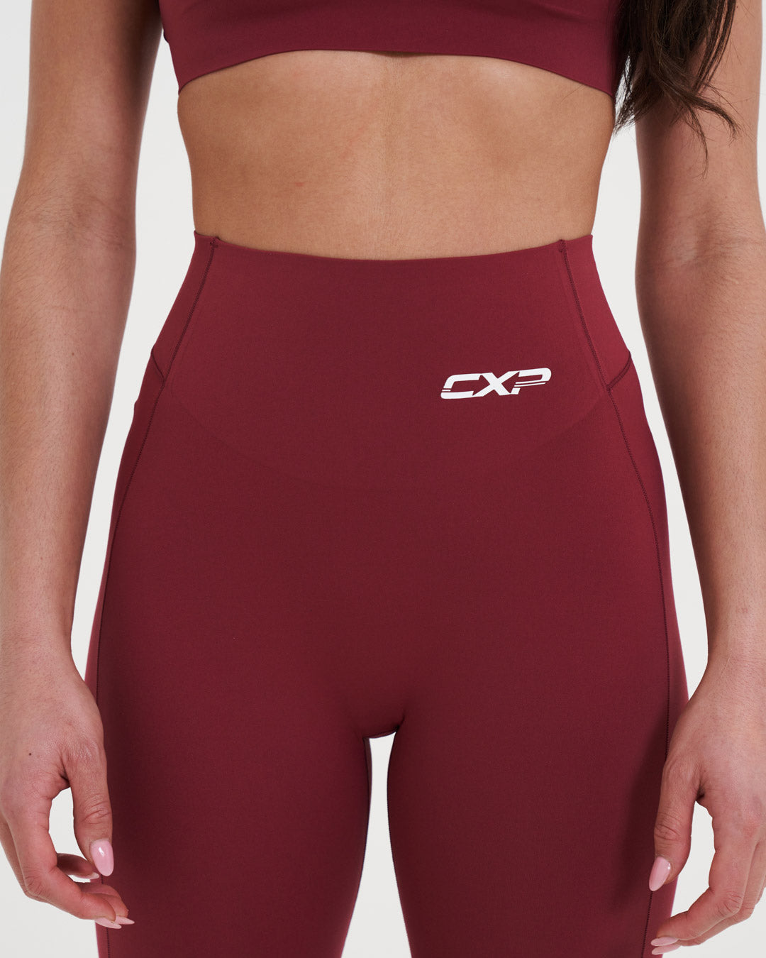 Sculpt Me Leggings – Comfiband™ - Deep Ruby