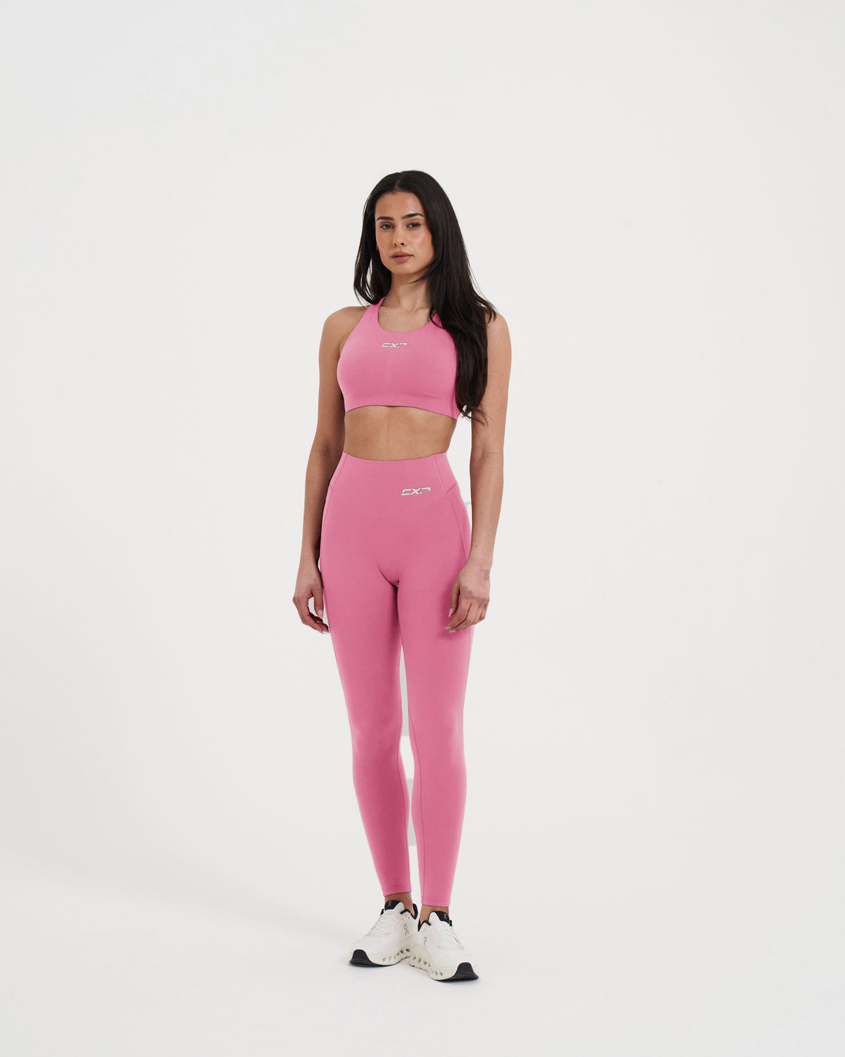 Sculpt Me Leggings – Comfiband™ - Blush Pink, front view