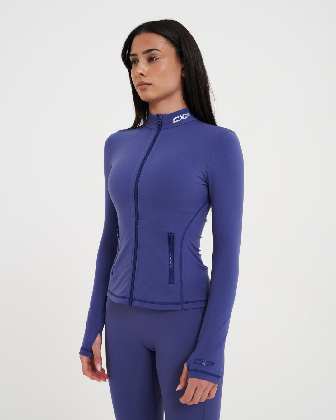 Sculpt Me Zip Jacket - Purple Rush