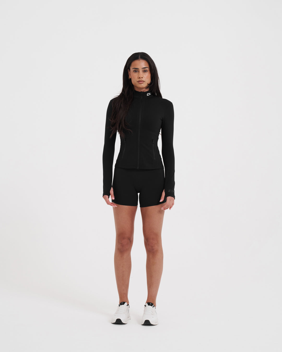 Sculpt Me Zip Jacket - Black