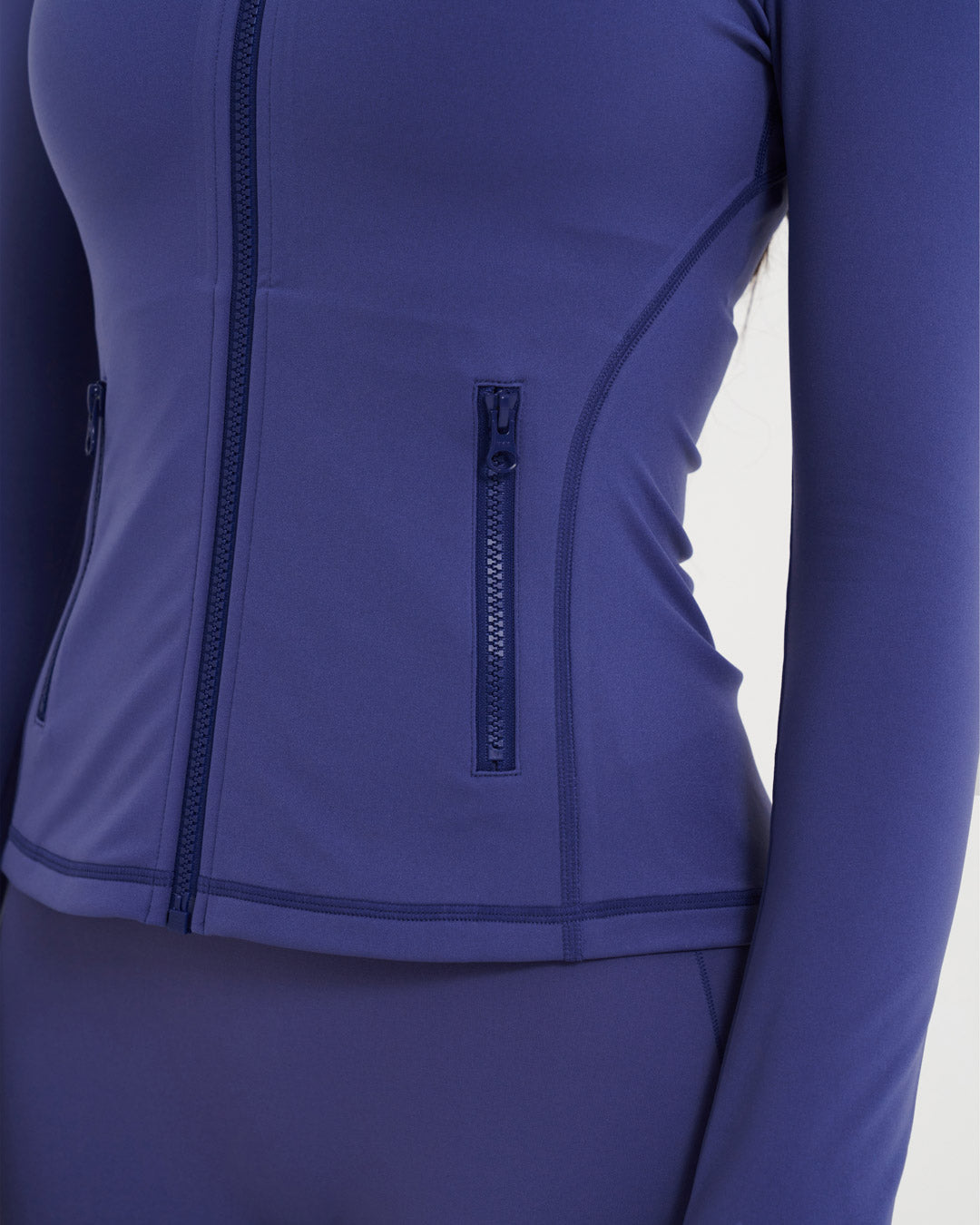 Sculpt Me Zip Jacket - Purple Rush